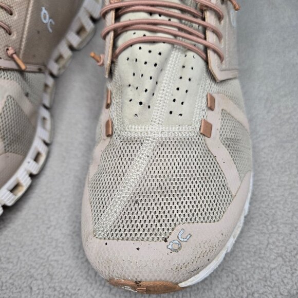 ON CLOUD 5 WOMEN'S RUNNING SHOES ROSE/ SHELL SIZE 11 - Picture 2 of 11